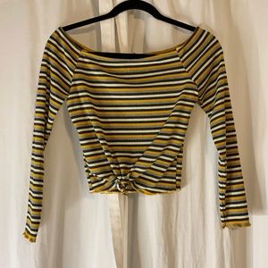 Off the shoulder shirt